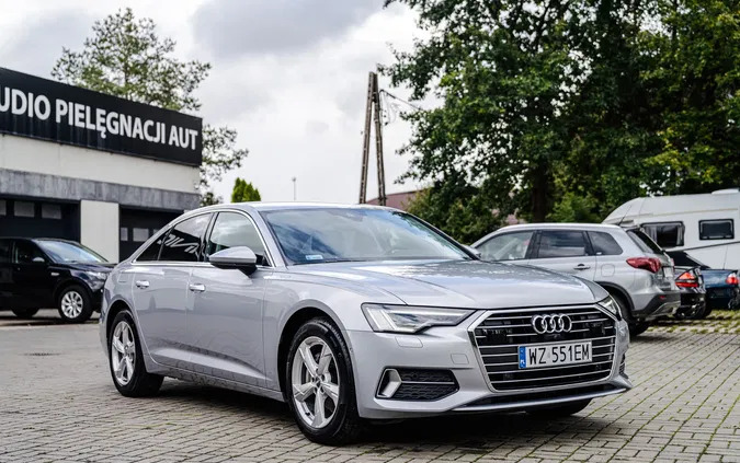 audi a6 podkarpackie Audi A6 cena 134000 przebieg: 82800, rok produkcji 2020 z Gdańsk